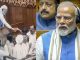 PM Modi gave water to a Congress MP who was creating a ruckus in the well during the speech