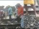 What is happening in Bihar? After the bridge and pillar, now the railway track has collapsed, a major accident was averted