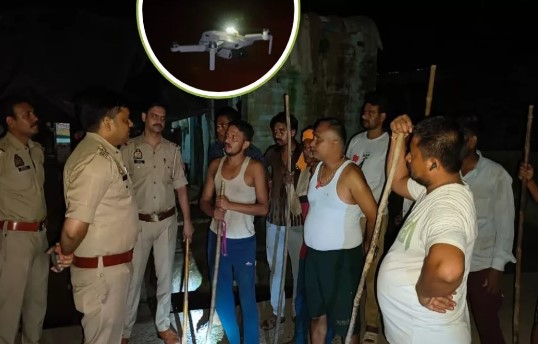 In UP villages, villagers are spending their nights by looking at the sky and keeping watch