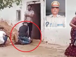 One son sat on the chest of the retired DSP, the other tied his hands and legs, the wife...