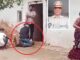 One son sat on the chest of the retired DSP, the other tied his hands and legs, the wife...