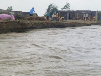 Just now: Uncountable amount of water released from Nepal, flood in Saryu, dozens of houses washed away