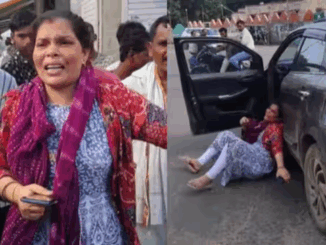 'Save me from my husband...', woman jumps out of car in Madhya Pradesh, creates ruckus on road