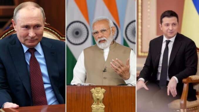 Zelensky now only trusts Modi: 'He will convey my message to Putin'