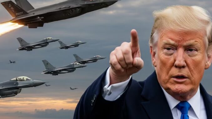 Neighbor tightened the screws, Trump sent 10 F-35 fighter jets, situation is like war