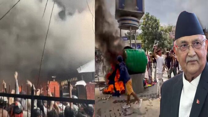 Just now: Protesters in Nepal burnt down the parliament building, many leaders fled the country - situation out of control