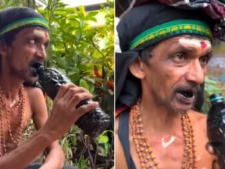 No bread, no rice... this Karnataka man survives by drinking only 'engine oil'