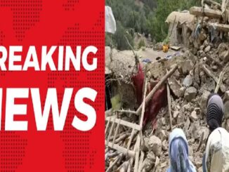 Everything was shaken by the earthquake in the morning, there was huge destruction, hundreds of houses turned into rubble - hundreds died