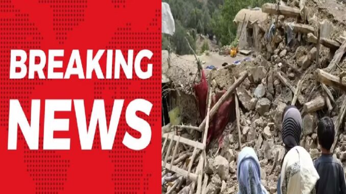 Everything was shaken by the earthquake in the morning, there was huge destruction, hundreds of houses turned into rubble - hundreds died