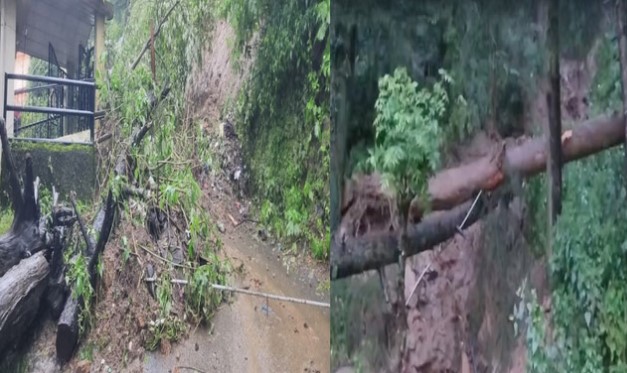 Amidst red alert in Himachal, disaster rained from the sky, landslide, many died, schools closed in 11 districts