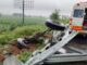 Accident on Delhi-Meerut Expressway: A truck loaded with cement broke the railing and fell down - causing commotion
