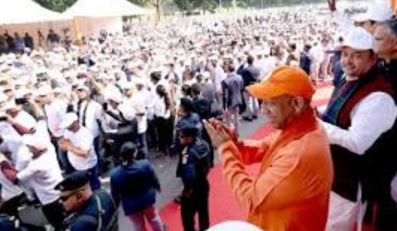 Marathon to be held in UP tomorrow, CM Yogi himself will be present