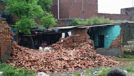 Continuous rain for 3 days caused havoc in Muzaffarnagar, 13 houses collapsed