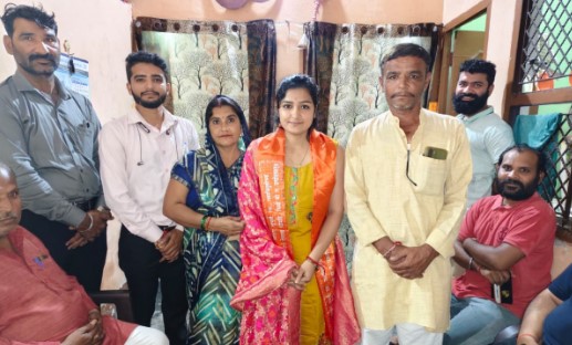 Muzaffarnagar's daughter Aarti Dhiman received the President's Guide Award