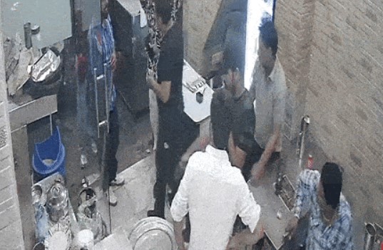 Dispute with a history-sheeter in a non-veg restaurant...the miscreants entered the hotel with a pistol.