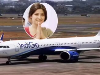 Just now: Dimple Yadav's little girl Jaan, at Lucknow airport...