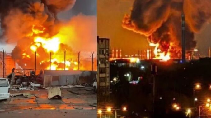 Russia's fierce attack on Ukraine: Everything including the biggest oil refinery destroyed