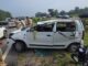 Uncontrolled car hits several people on highway in Muzaffarnagar, couple killed and three injured