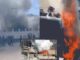 Massive violence in Ladakh: BJP office torched, vehicles set ablaze - learn the full story