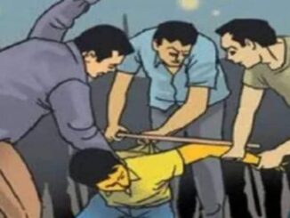 In UP, goons kidnapped a young man, beat him up and forced him to drink urine