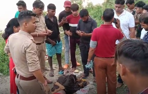 Sensation after woman's body found near Moti Lake in Muzaffarnagar
