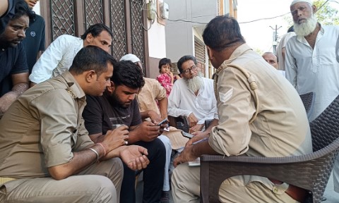 Masked men opened fire on people smoking hookah in Muzaffarnagar.