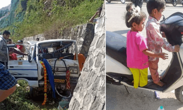Tragic accident on Bhai Dooj in Himachal; parents dead, two innocent children orphaned