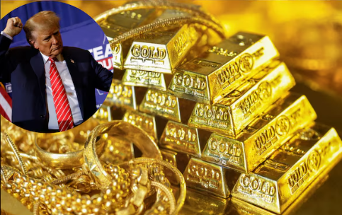 We were just rejoicing at the falling price of gold when Trump played his trick again...