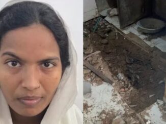 A husband who had been missing for a year was buried in the kitchen; the entire neighborhood was shocked by the wife's ordeal.