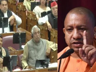 In the packed assembly hall, Yogi dropped the pretense and said: "I haven't come here to sing hymns; I've come to..."