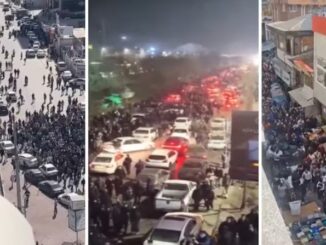 The situation in Iran is out of control: 62 people have died so far, and the streets are packed with crowds.