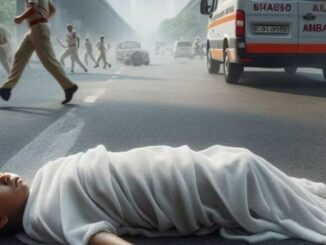 A 6-year-old girl was crushed to death by a tractor trolley loaded with illegal soil in Rajasthan.