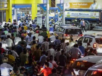 Now, long queues at petrol pumps across UP; people are engaging in 'panic buying'.