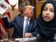 Trump Causes a Scandal: Tells Burqa-Clad Congresswoman, "Goodnight—Let's Go to Bed."