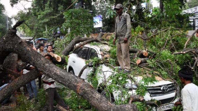 Storm and Rain Wreak Havoc in UP: 28 Tragically Dead, Widespread Chaos Ensues