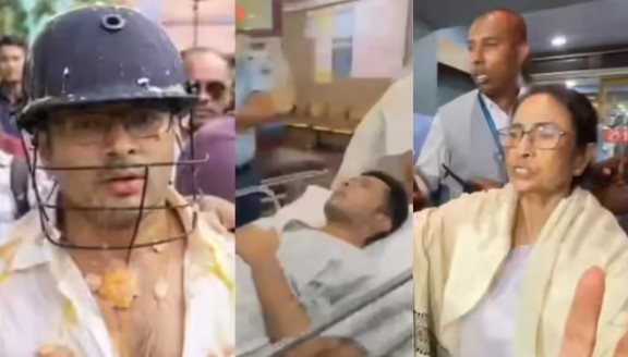 Abhishek Banerjee in critical condition following the attack; Mamata rushes to the hospital in a furious rage...