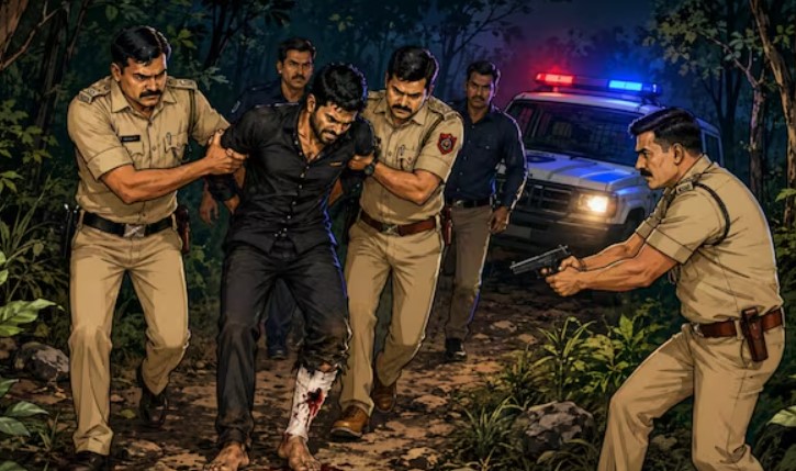महरौली में मासूम से हैवानियत करने वाले दरिंदे का एनकाउंटर महरौली में मासूम से हैवानियत करने वाले दरिंदे का एनकाउंटर