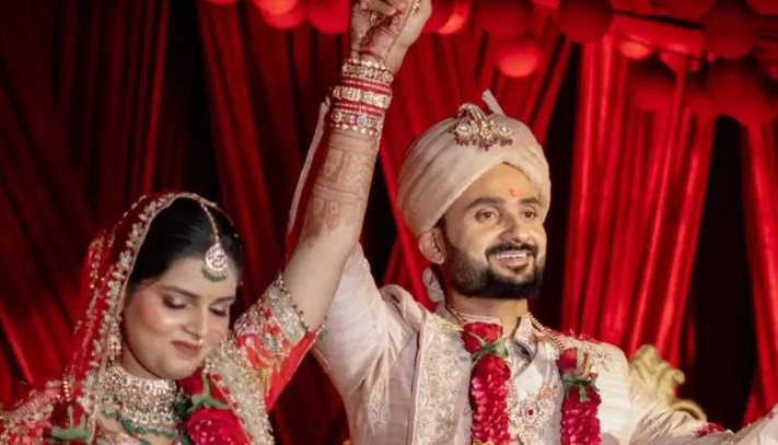 शादी के बंधन में बंधे आकाश दीप, बारात में जमकर नाचे टीम इंडिया के खिलाड़ी​