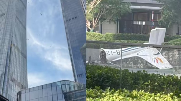 बीजिंग की सबसे ऊंची बिल्डिंग से टकराया विमान, 9/11 जैसा आतंकी हमला​