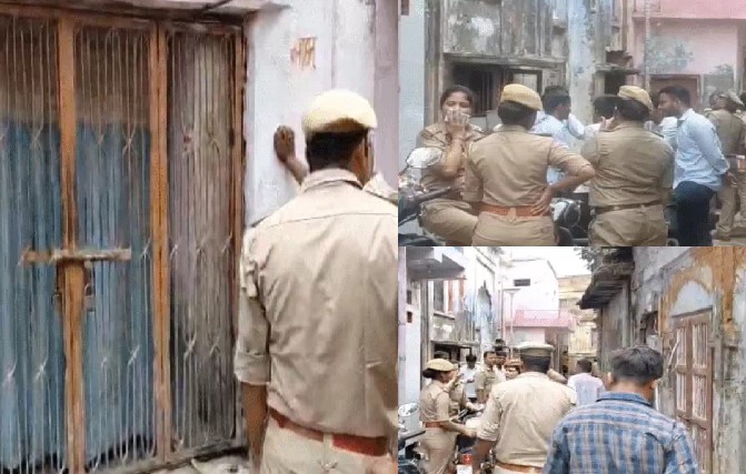 राम मंदिर चंदा चोरी में छापेमारी, टिन्नू के घर ताला, 8 आरोपी के घर से 79.85 लाख बरामद
