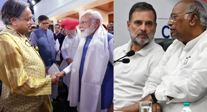 शशि थरूर ने किया PM मोदी का समर्थन तो राहुल गांधी पर BJP हुई हमलावर, कहा- ‘हो गए बेनकाब’ शशि थरूर ने किया PM मोदी का समर्थन तो राहुल गांधी पर BJP हुई हमलावर, कहा- ‘हो गए बेनकाब’