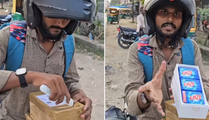 ₹35,000 का Vivo फोन मंगाया, बॉक्स खोला तो उड़ गए होश, अंदर से निकली कपड़े धोने की साबुन ₹35,000 का Vivo फोन मंगाया, बॉक्स खोला तो उड़ गए होश, अंदर से निकली कपड़े धोने की साबुन
