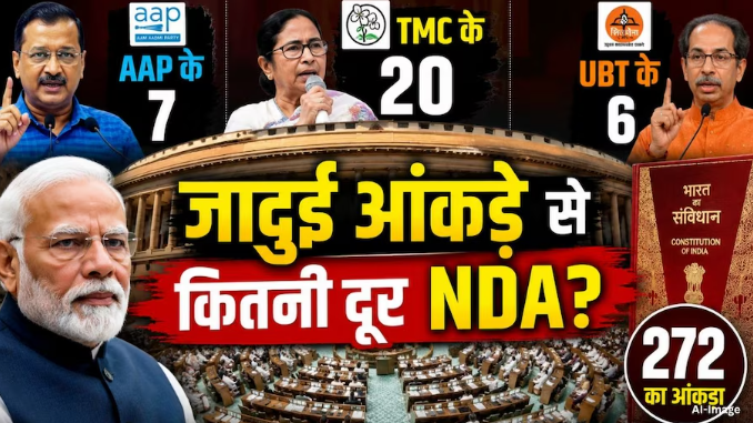 AAP के 7, TMC के 20 और UBT के 6… मोदी सरकार के लिए आसान होगा मानसून सत्र? समझिए संसद का नया गणित​