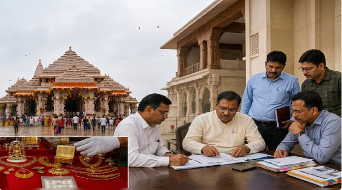 राम मंदिर चढ़ावा जांच में बड़ा एक्शन: एसआईटी ने आभूषण, सोना-चांदी और मिंट से लेन-देन का मांगा पूरा हिसाब​