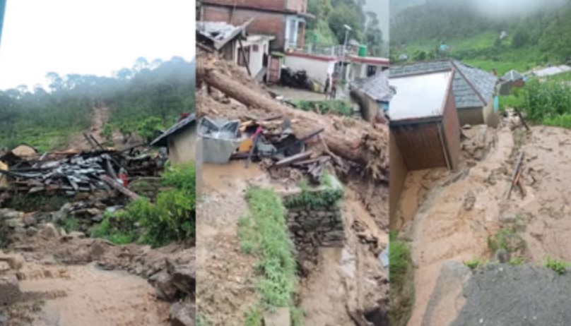 हिमाचल में दो जगह बादल फटे, 18 मकान मलबे में दबे, 150 सड़कें बंद-मचा हाहाकार हिमाचल में दो जगह बादल फटे, 18 मकान मलबे में दबे, 150 सड़कें बंद-मचा हाहाकार