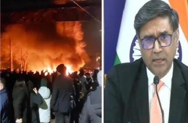 भारत ने ईरान को लेकर जारी की सख्त एडवाइजरी, कहा-भारतीय नागरिक तुरंत छोड़ दें देश भारत ने ईरान को लेकर जारी की सख्त एडवाइजरी, कहा-भारतीय नागरिक तुरंत छोड़ दें देश