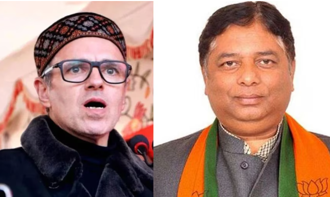 विधायकों की खरीद-फरोख्त वाले बयान पर घिरे उमर अब्दुला, BJP ने भेजा 100 करोड़ की मानहानि का नोटिस विधायकों की खरीद-फरोख्त वाले बयान पर घिरे उमर अब्दुला, BJP ने भेजा 100 करोड़ की मानहानि का नोटिस
