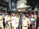 Bodies of five people found in the same house; heavy police force deployed at the scene.