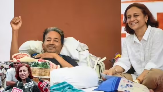 ‘अगर सोनम वांगचुक नहीं चल पाए तो मैं मार्च लीड करूंगी’ ‘अगर सोनम वांगचुक नहीं चल पाए तो मैं मार्च लीड करूंगी’