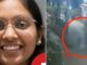 Woman engineer shocks onlookers: Arrives at temple naked, jumps into pond with idol.